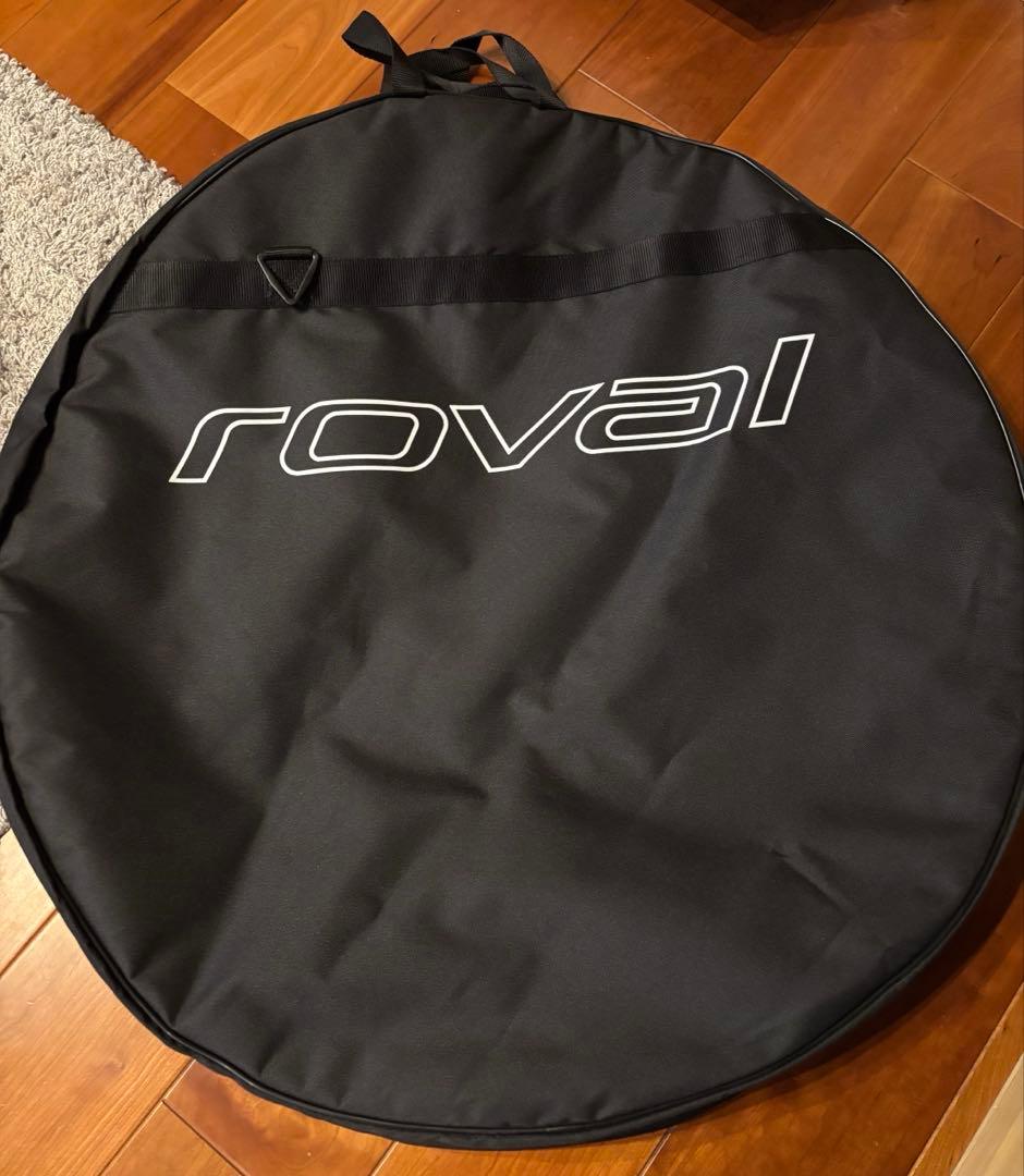 【WAKUWAKU】ROVAL 緩衝材入り ホイールバック　２個セット ロヴァール ROVAL ホイールバッグ 2本用 レッド 【東京南麻布店