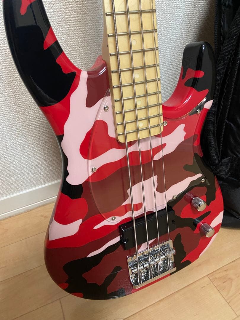 ESP エレキベース カモフラージュ