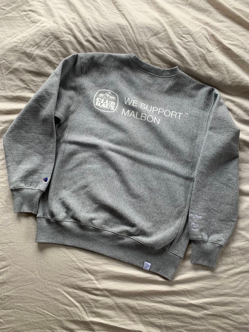 clubhaus × MALBON GOLF クラブハウス マルボン スウェット