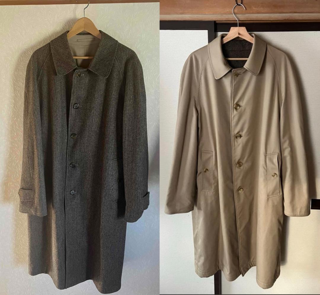 希少］70s BURBERRY PRORSUM リバーシブルコート 英国製 希少］70s