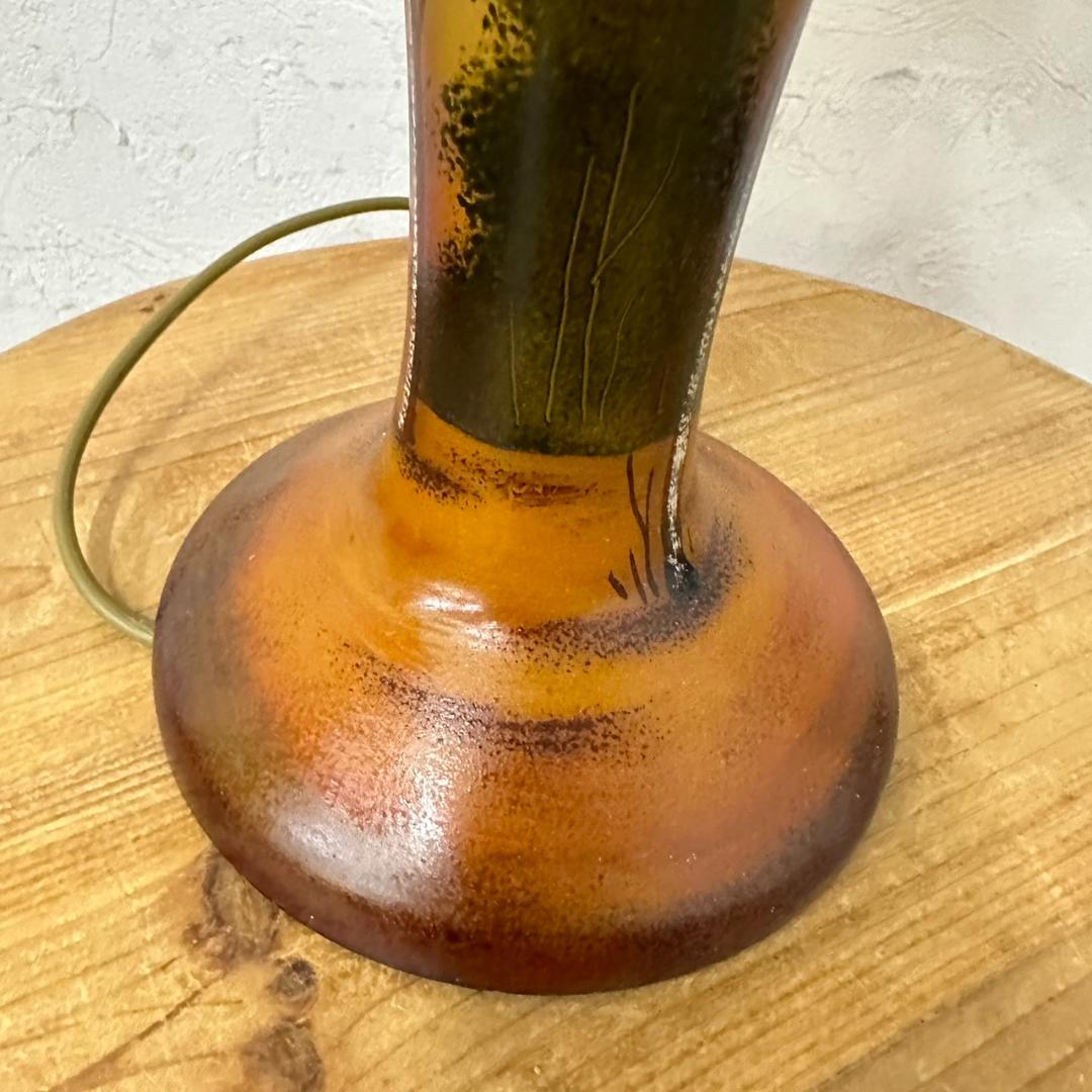 ドームナンシー 吊り卓上照明 アンテルカレール 被せガラス 高さ40cm