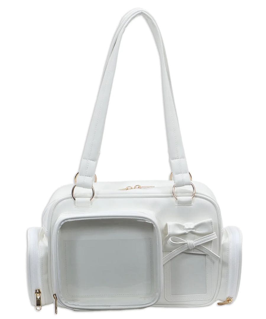 WEGO 2026痛バきらきらHAPPYパック ホワイト ぬいボストンバッグ