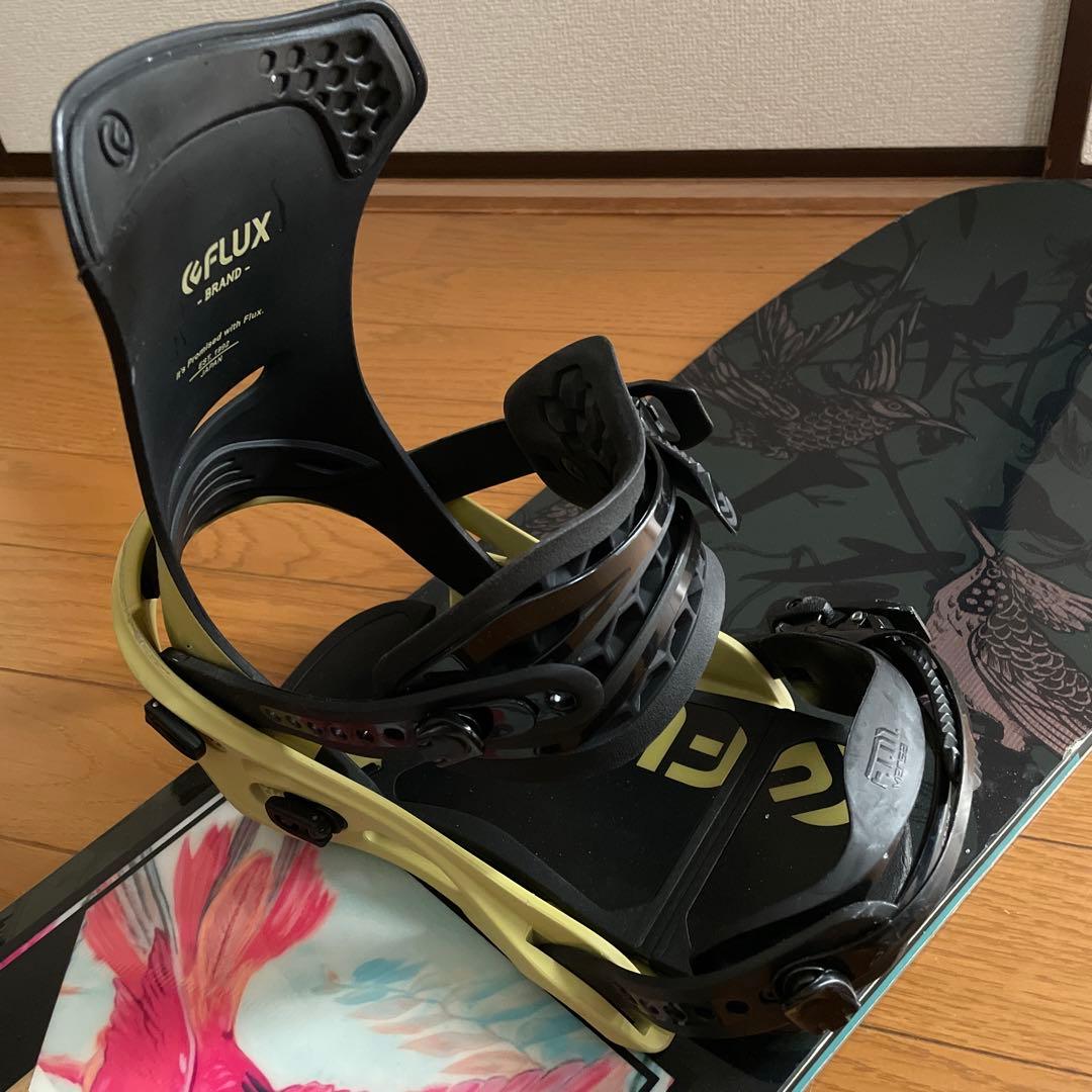 SALOMON スノーボード140センチ FLUX D/SビンディングSサイズ