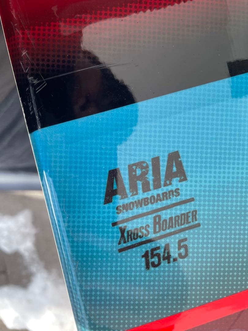 バインディング付】ARIA Xross Boarder 154.5cm スノボー