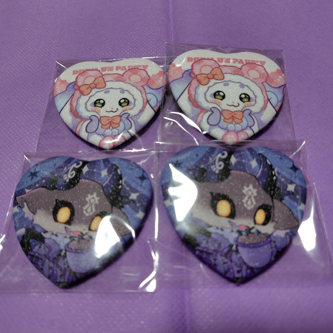 にじさんじ でびでびでびる ルンルン でびるんぱ〜てぃ〜 缶バッジ