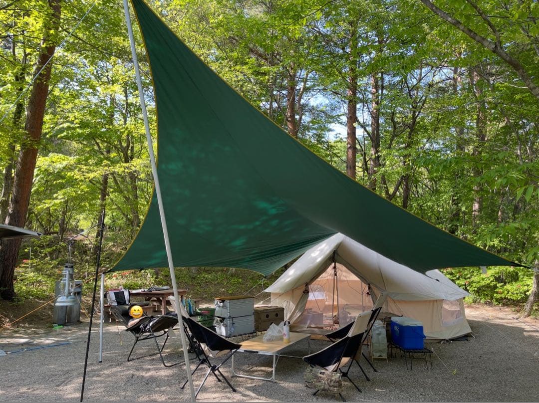 廃盤テンマクデザイン ムササビウィング グランデ 19ft グリーン