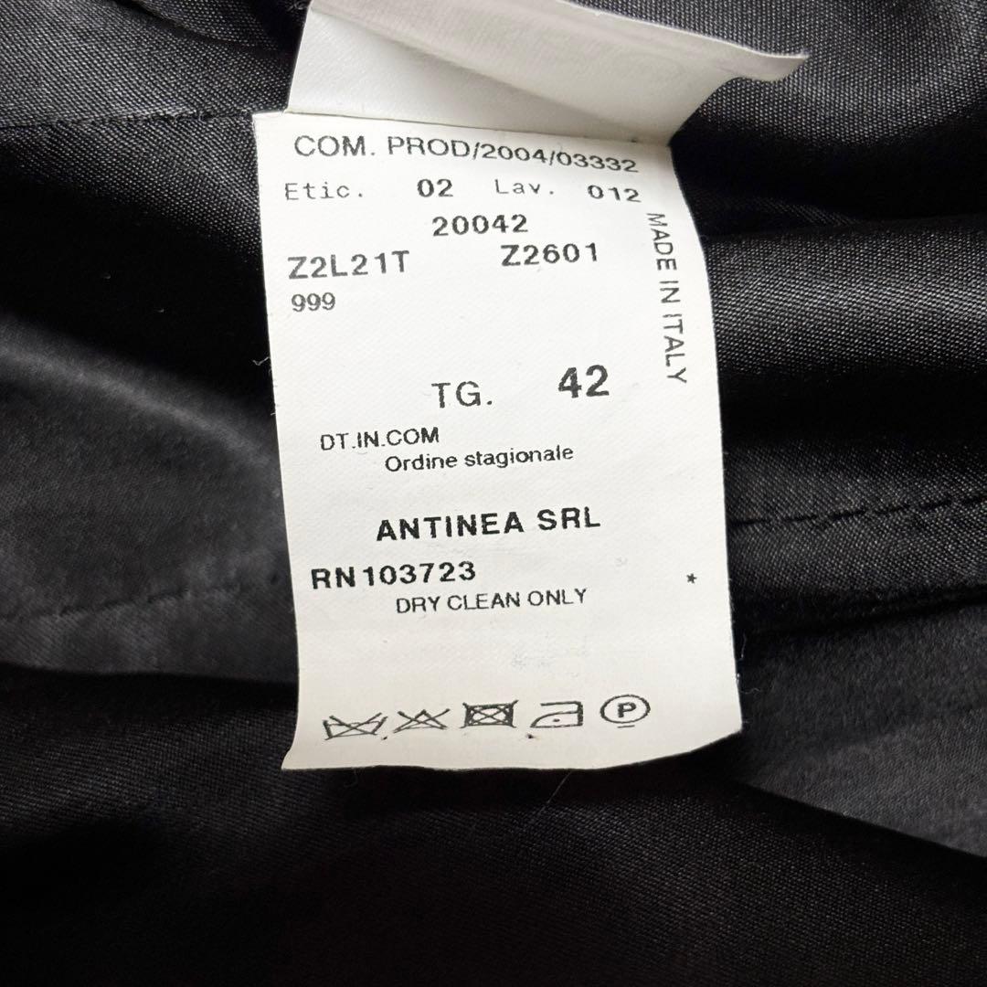 美品 エンポリオアルマーニ カシミヤ混 ロングコート Aライン フレア