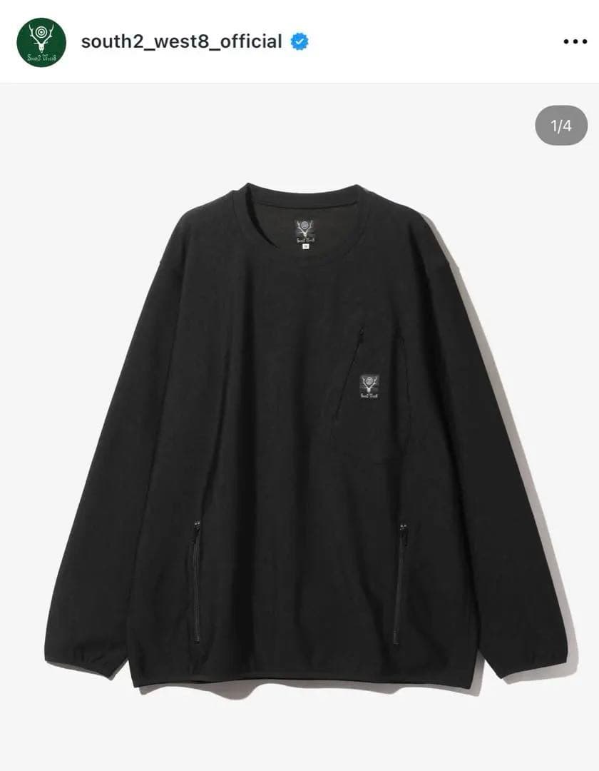 美品 M‼️ South2 West8 クルーネックカットソー South2 West8 (サウスツーウエストエイト) S.S. Crew Neck Shirt
