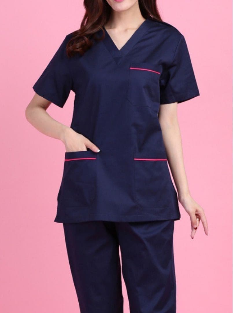 USK様専用 半袖カラースクラブ上下セット 医療、介護でのユニフォーム