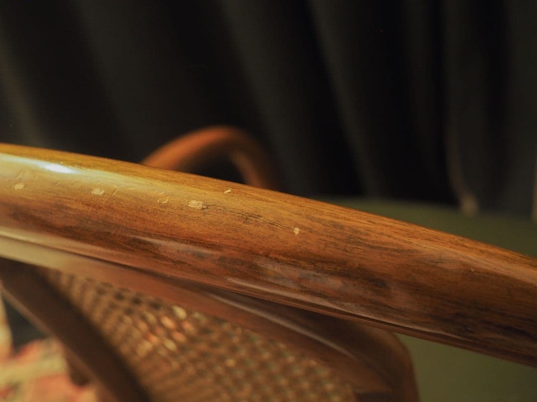 【値引中】“karimoku”アームラタンチェアC