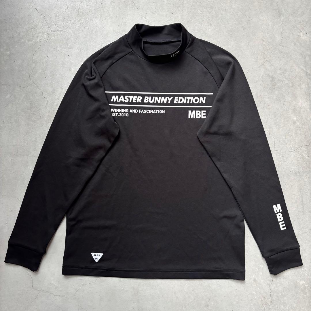 美品】MASTER BUNNY EDITION スムースモックネック長袖シャツ