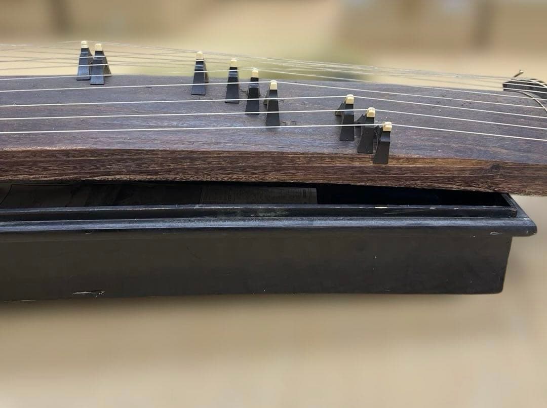 鼈甲入お琴 長さ約192㎝ 箱付 東Y7-1219☆2F