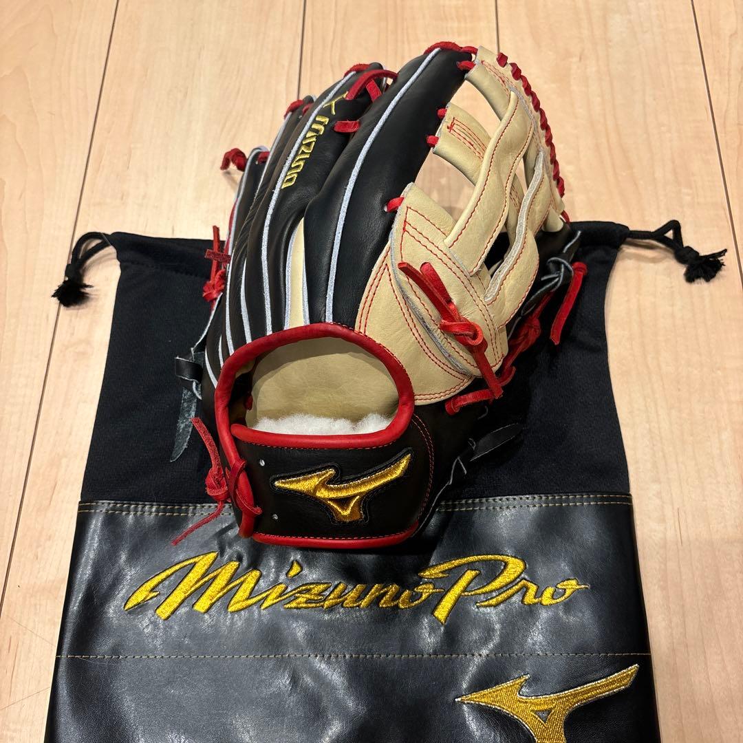 新品】ミズノプロ 一般軟式 外野手 佐藤輝明モデル - メルカリ