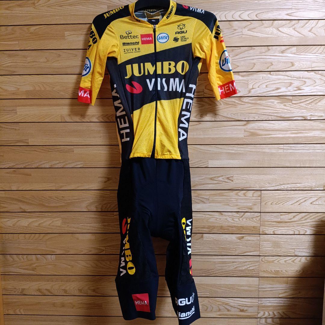 支給品　Jumbo visma　メッシュロードスーツ　トムデュムラン　ヴィスマ 支給品 Jumbo visma メッシュロードスーツ トムデュムラン ヴィスマの
