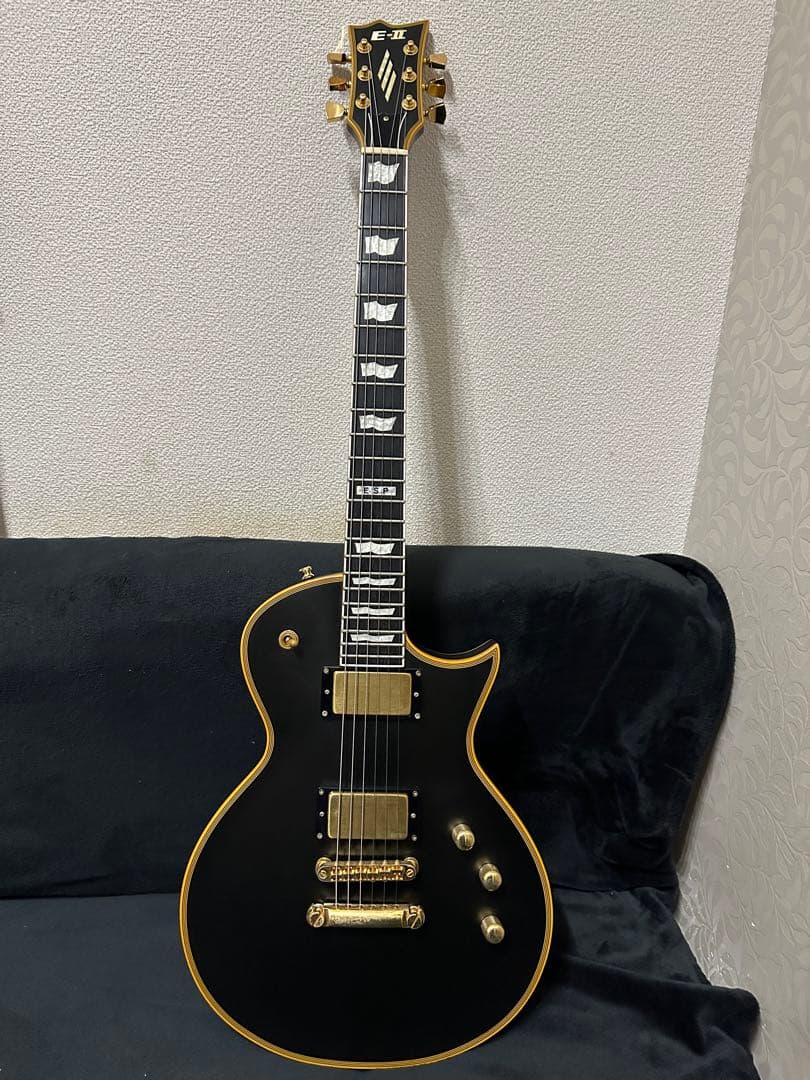 ギター ESP E-II vintage black ESP E-II Eclipse DB - Vintage Black | Sweetwater