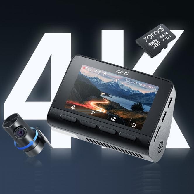 新品 F1.8 128GB 4K/FHD 70mai DashCamA800SE - メルカリ