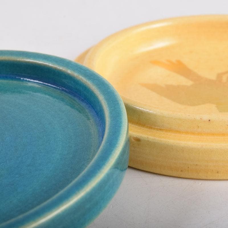 茶道具 日吉窯 加藤丈佳造 北斗七星鳥文 香合 共布共箱 V 8456 - メルカリ