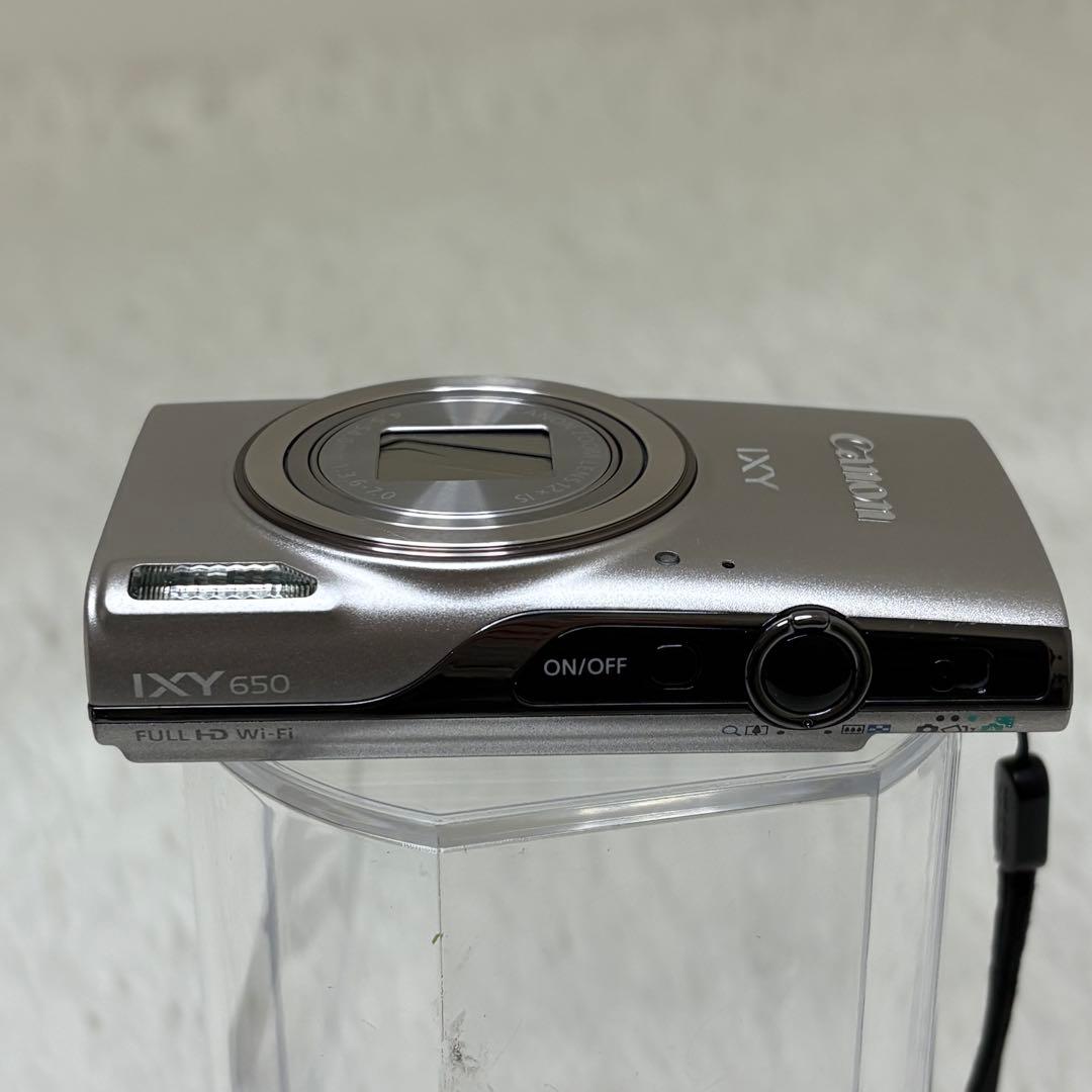 Canon カメラ IXY 650 PC2274 シルバー 箱 充電器 コンデジ