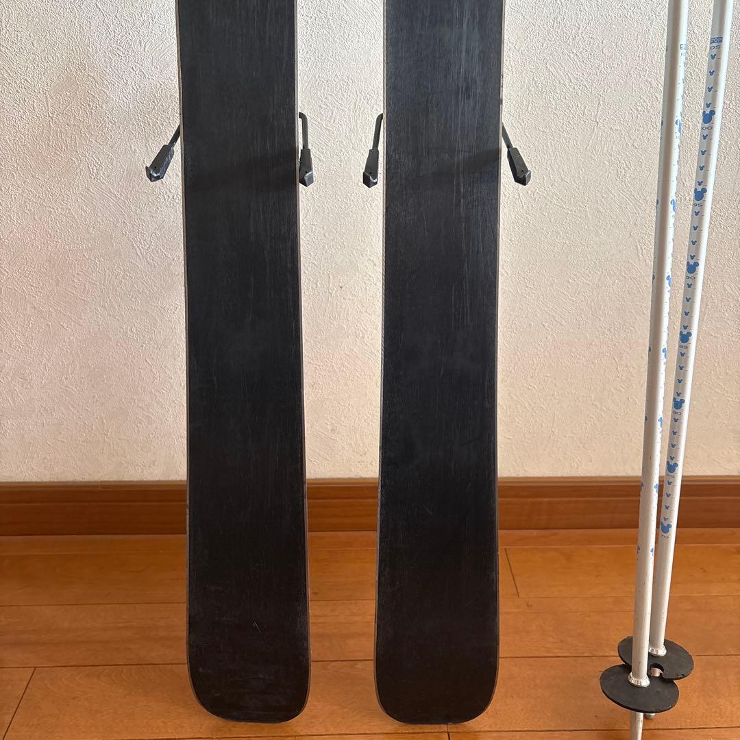 ダイナスタースキー板128 調整可能ストックセット 靴下グローブおまけ