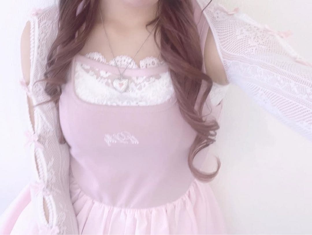 lilLilly リルリリー バルーンタンクトップミニワンピ ピンク