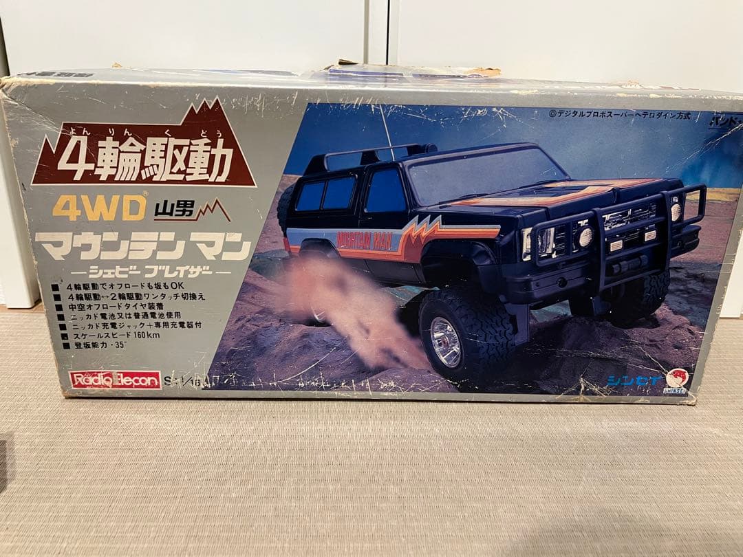 ジャンク品 マウンテンマン シェビーブレイザー 4WD 山男 1/16