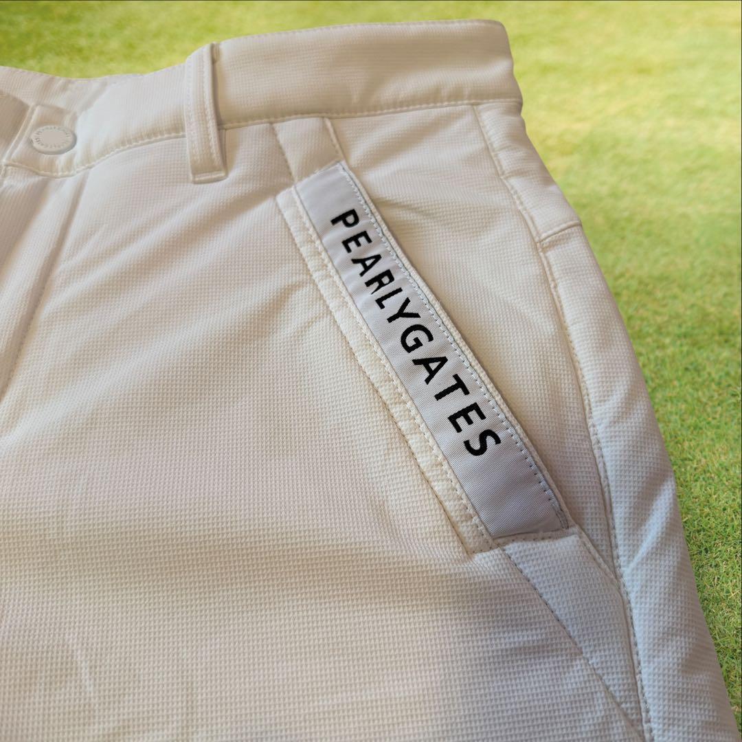 中綿 蓄熱 暖パン パーリーゲイツ パンツ S〜M相当 白 ホワイト 3