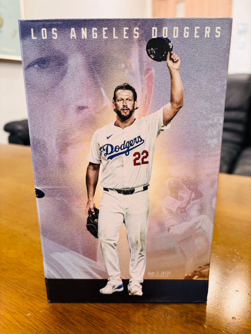 カーショー ボブルヘッド ドジャース 3000奪三振 来場者限定 配布