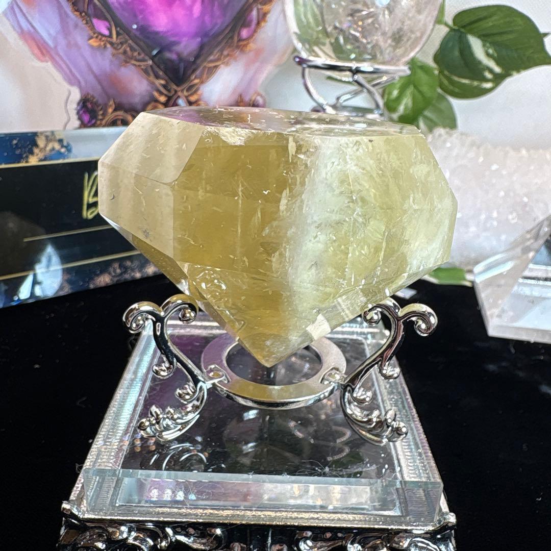 シトリンダイヤモンドカット♡大サイズ No.1503 K18YGダイヤモンドリング｜リング｜ベルシオラ 公式オンラインストア