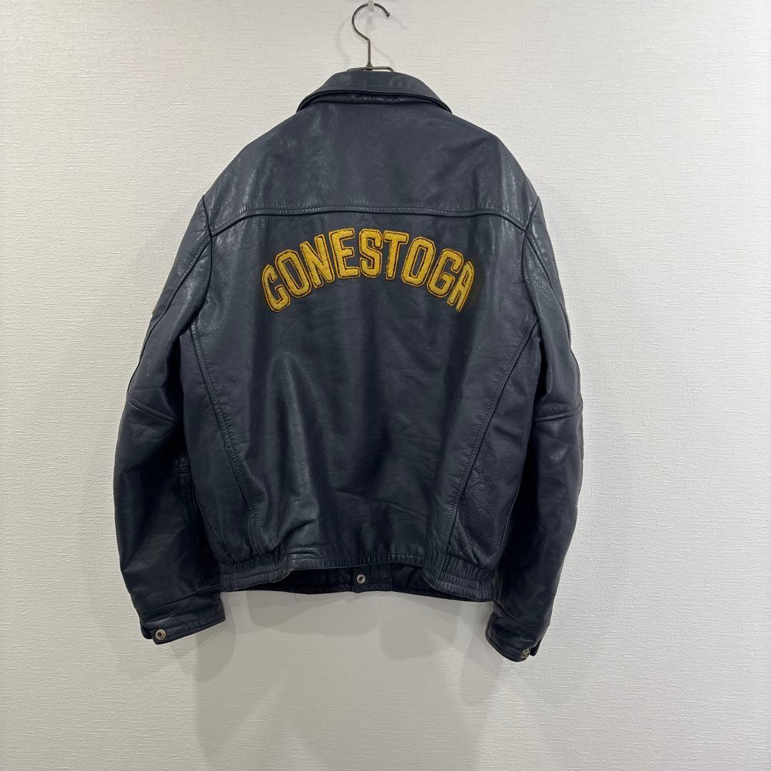 マコス様専用 カナダ製 オールレザー ワッペン スタジャン アワード