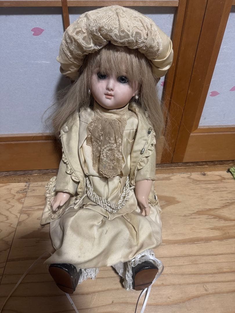 アンティーク ビスクドール 日本人作家さんのもの 萌乃 ジュモー