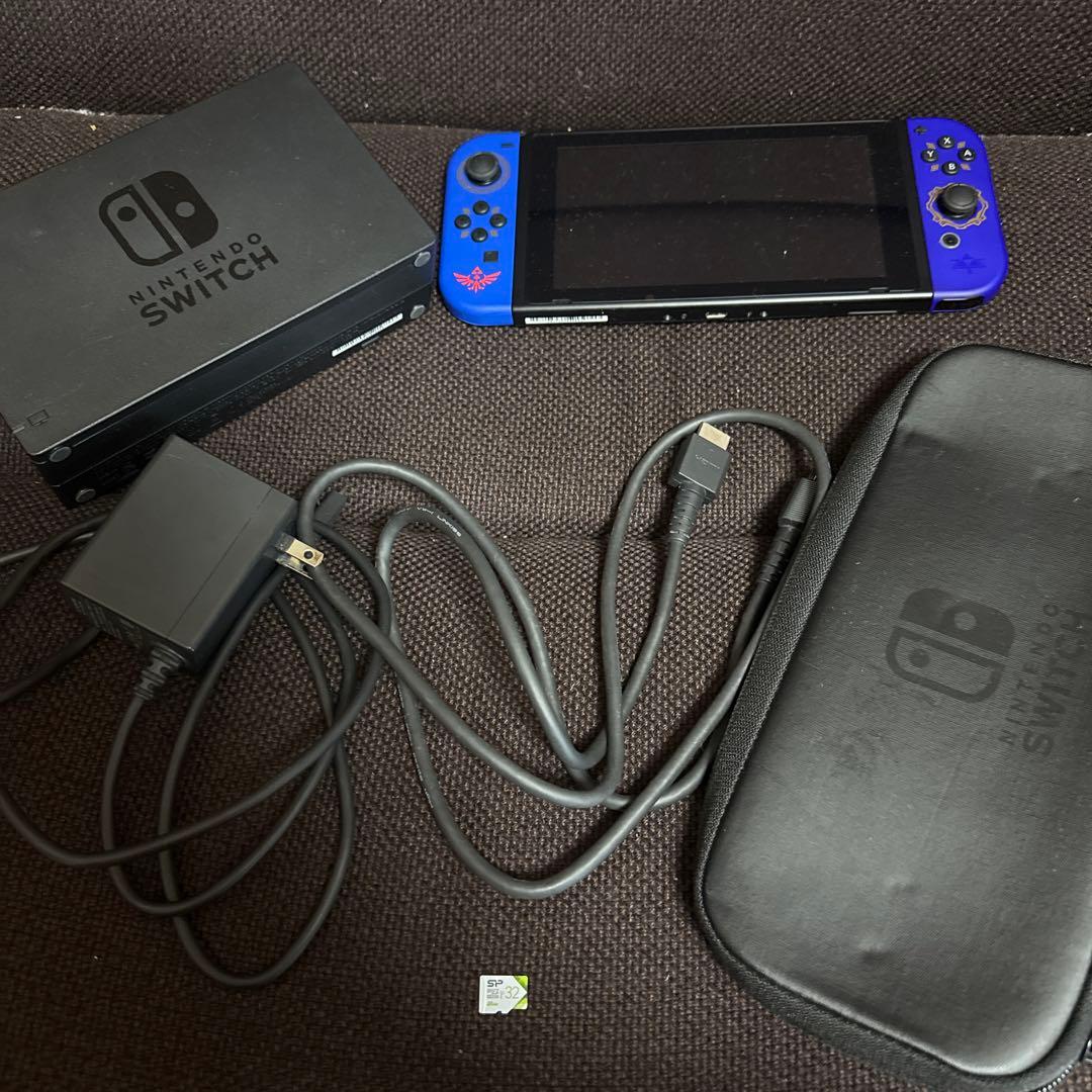 y*】様 （除菌済み）任天堂Switch 本体セット　Joy-Conゼルダ 楽天市場】【新品】 Nintendo Switch 有機ELモデル ゼルダの伝説