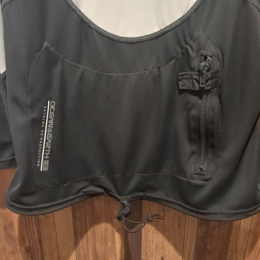 フードキャップ 長袖ラッシュガード ラッシュOCEAN&EARTH