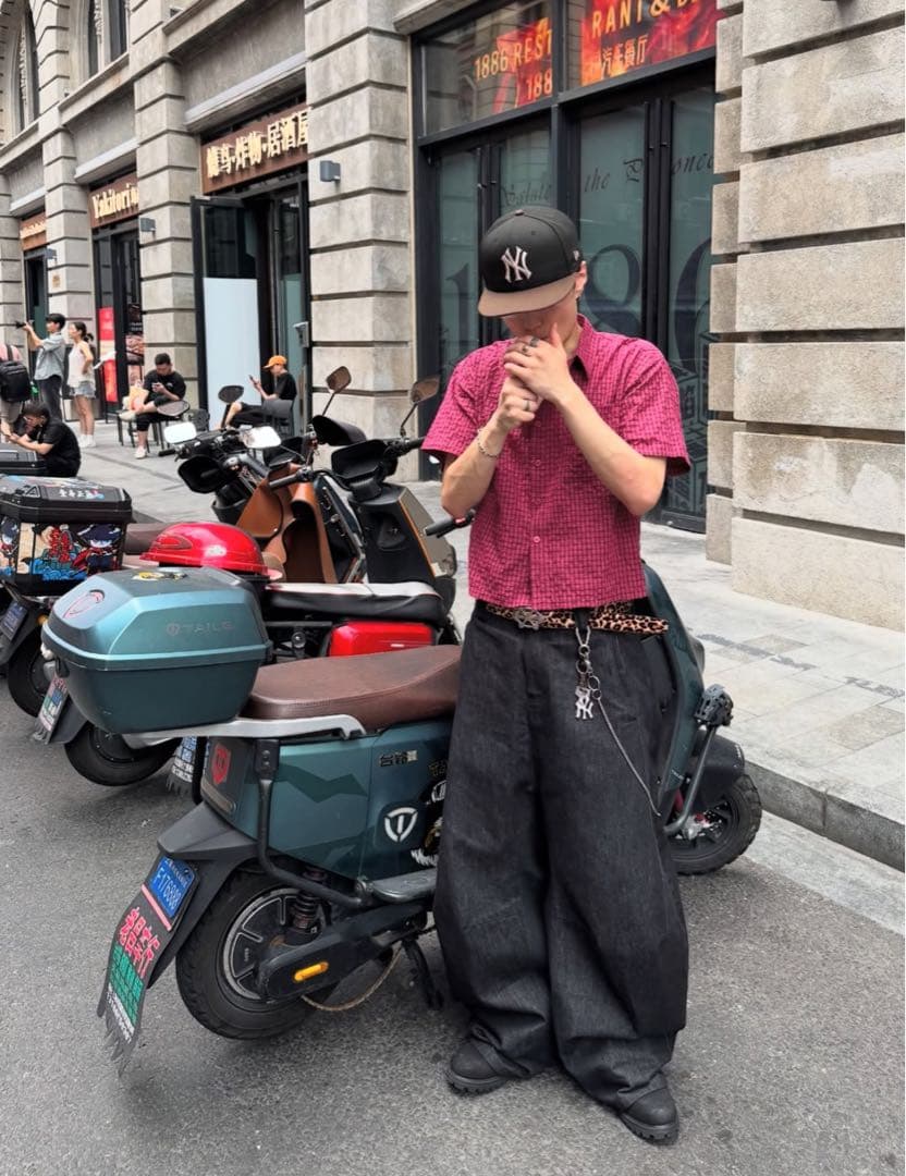 Jcaesar studioバギーデニム noremid push push - メルカリ