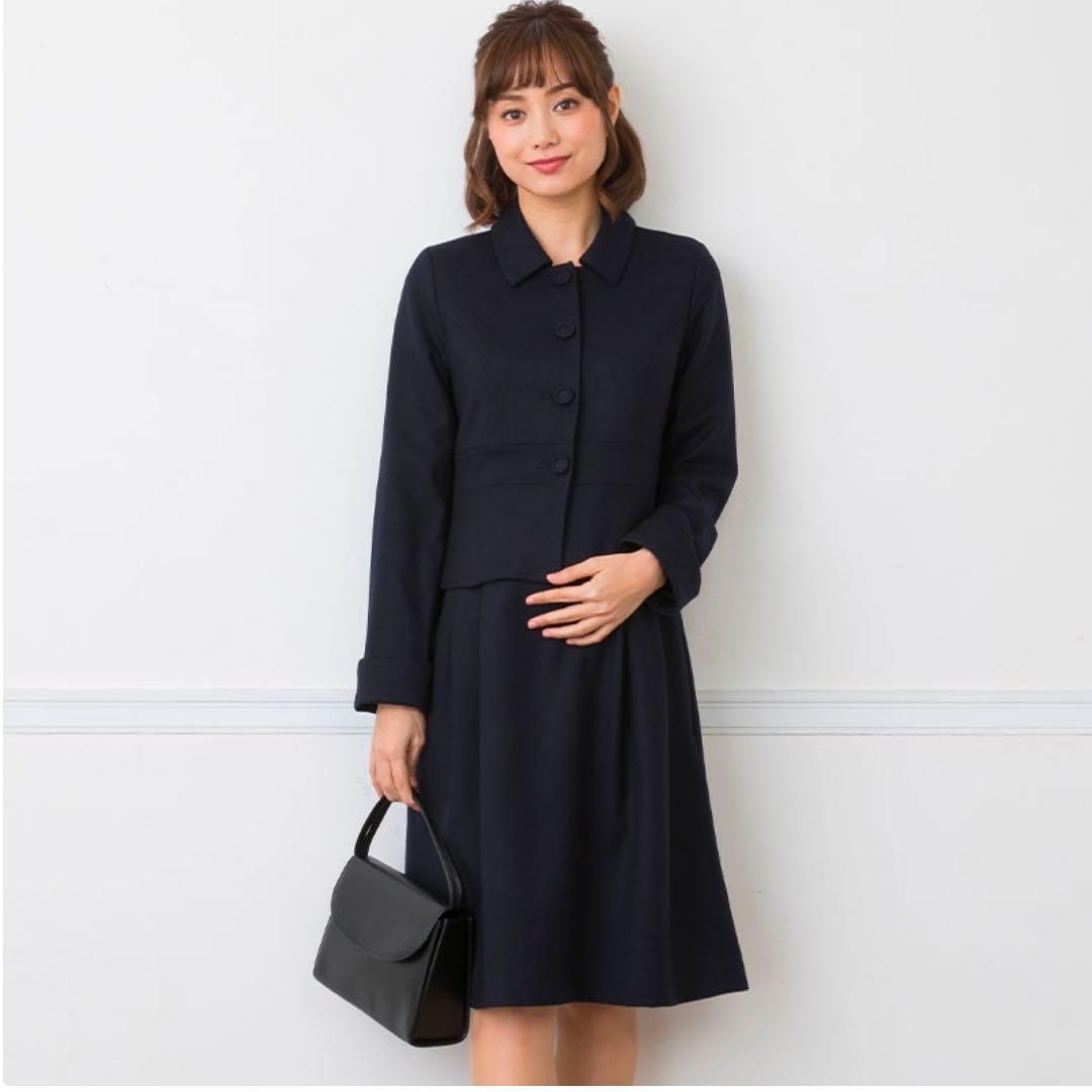 SWEET SWEET MOMMY ジャケット ワンピセット ネイビー【日本製】