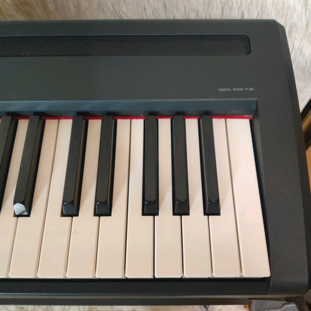 YAMAHA ヤマハ P-95 88鍵 電子ピアノ 台・ペダル・譜面