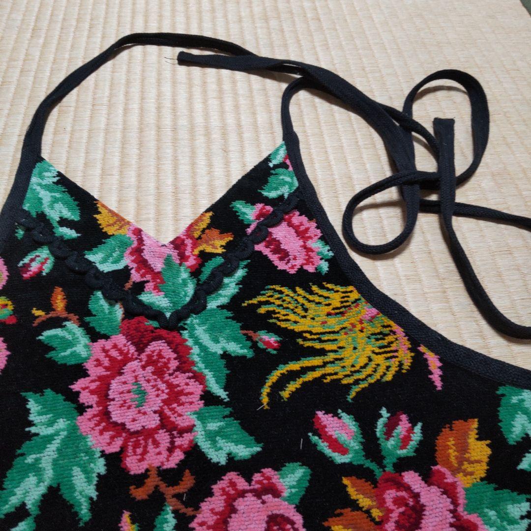 FEILER 花柄エプロン タオル生地 FEILER フェイラー エプロン 花柄