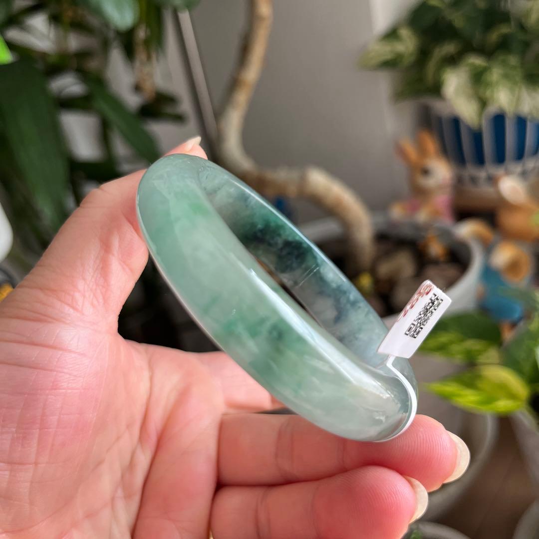 飘花翡翠バングル