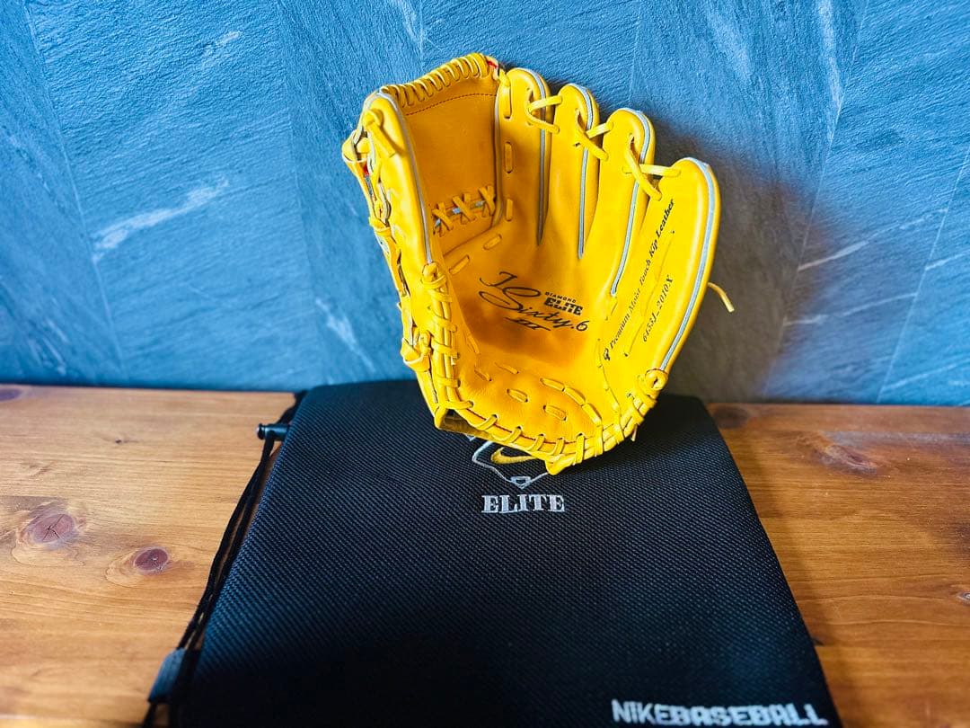新品 NIKE ナイキ DIAMONDELITE ピッチャー用硬式グラブ 希少品 - メルカリ