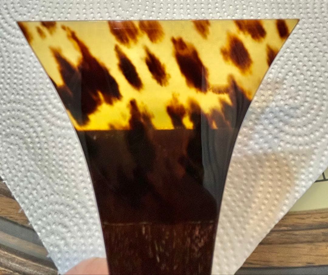 た*け様 津軽三味線用　最高級べっ甲バチ　紅木手元 た*け様 津軽三味線用 最高級べっ甲バチ 紅木手元