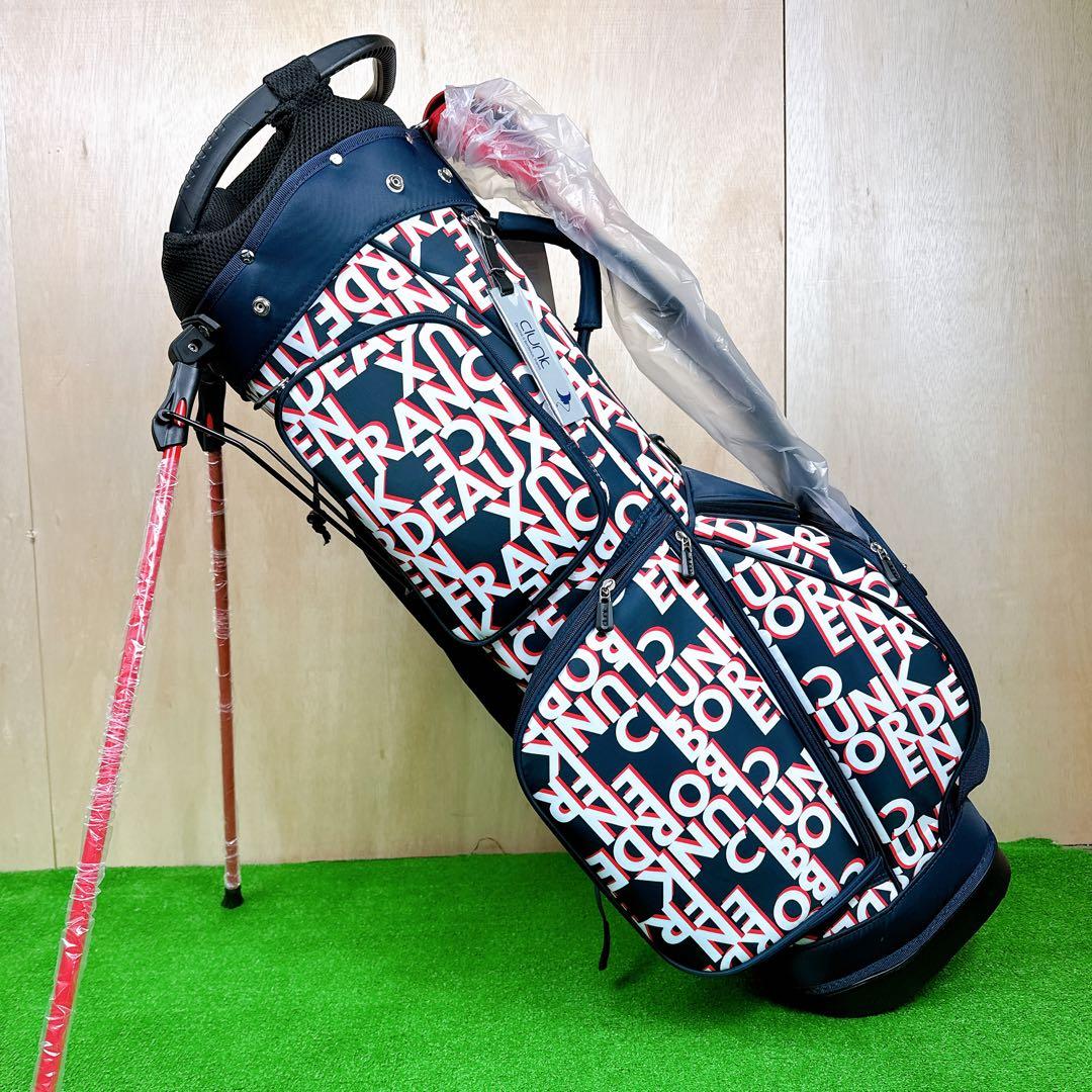 新品未使用 CLUNK キャディバッグ スタンド式 3.3kg 9.0型 軽量