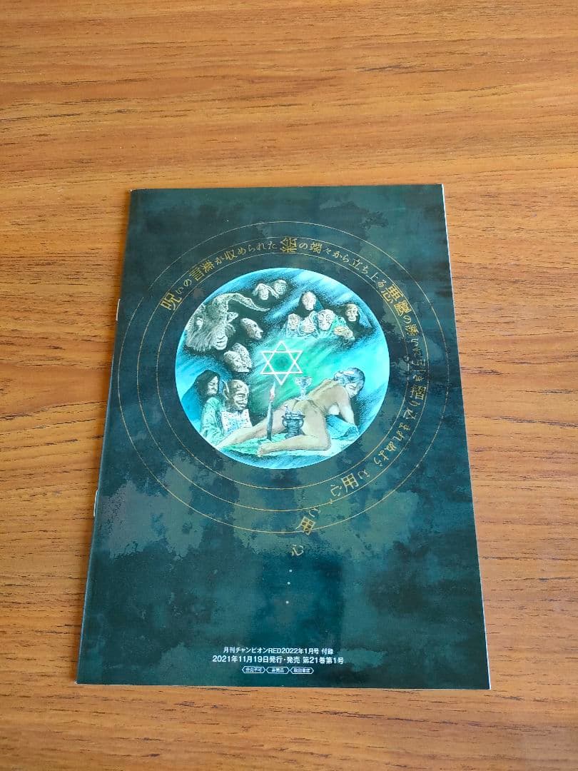 未使用 月刊チャンピオンRED 2022年1月号 付録 古賀新一 魔女の囁き