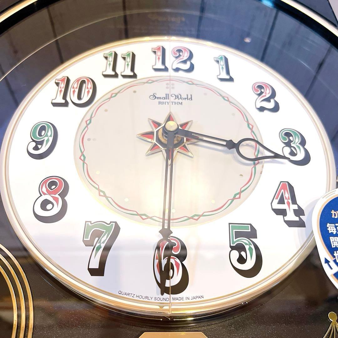 限定1台】スモールワールド 4MH751 からくり時計 掛け時計 - メルカリ