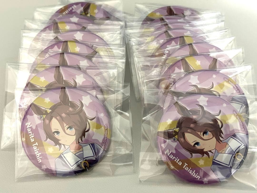 ウマ娘 ナリタタイシン 缶バッジ20点