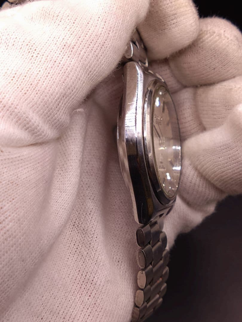 純正ベルト！セイコー シルバーウェーブ 8229-8000 電池交換済 稼働品