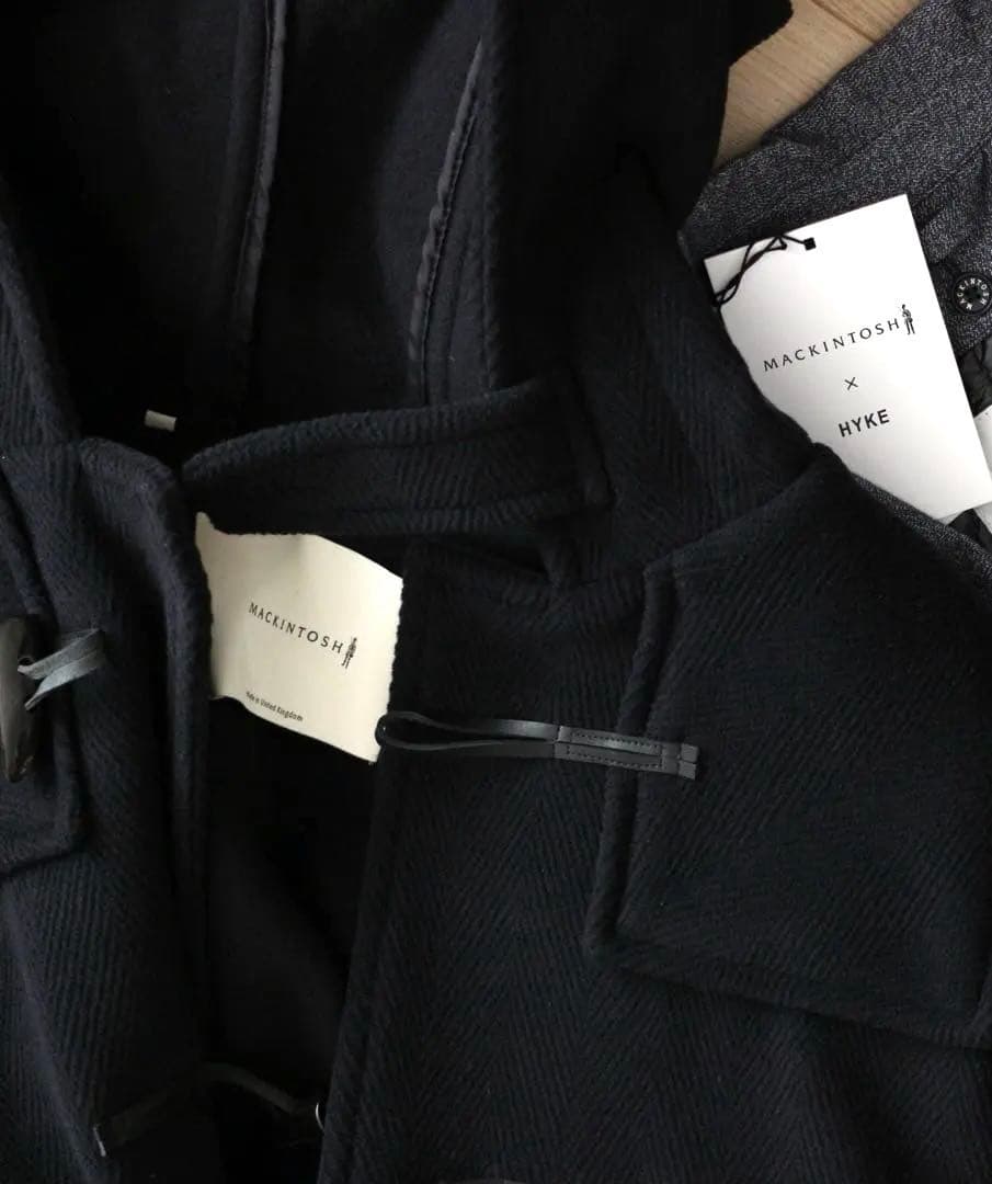 Mackintoshマッキントッシュ ダッフルコート ヘリンボーン生地