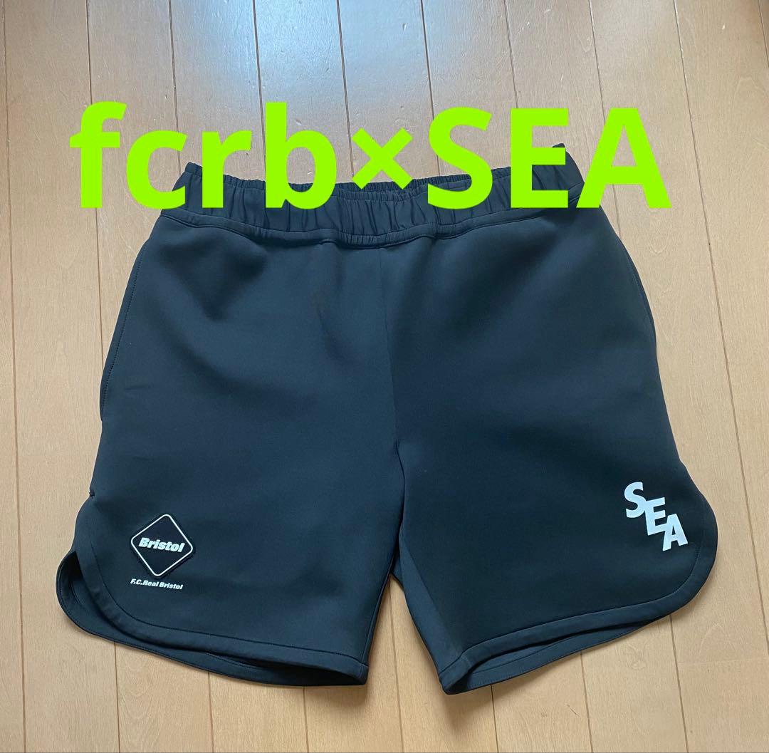 fcrb×WIND AND SEA ハーフパンツ コラボ ブラック S - メルカリ