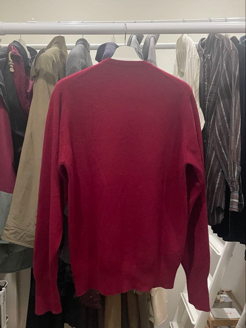 Ballantyne カシミヤニット スコットランド製 44 ボルドー 70s