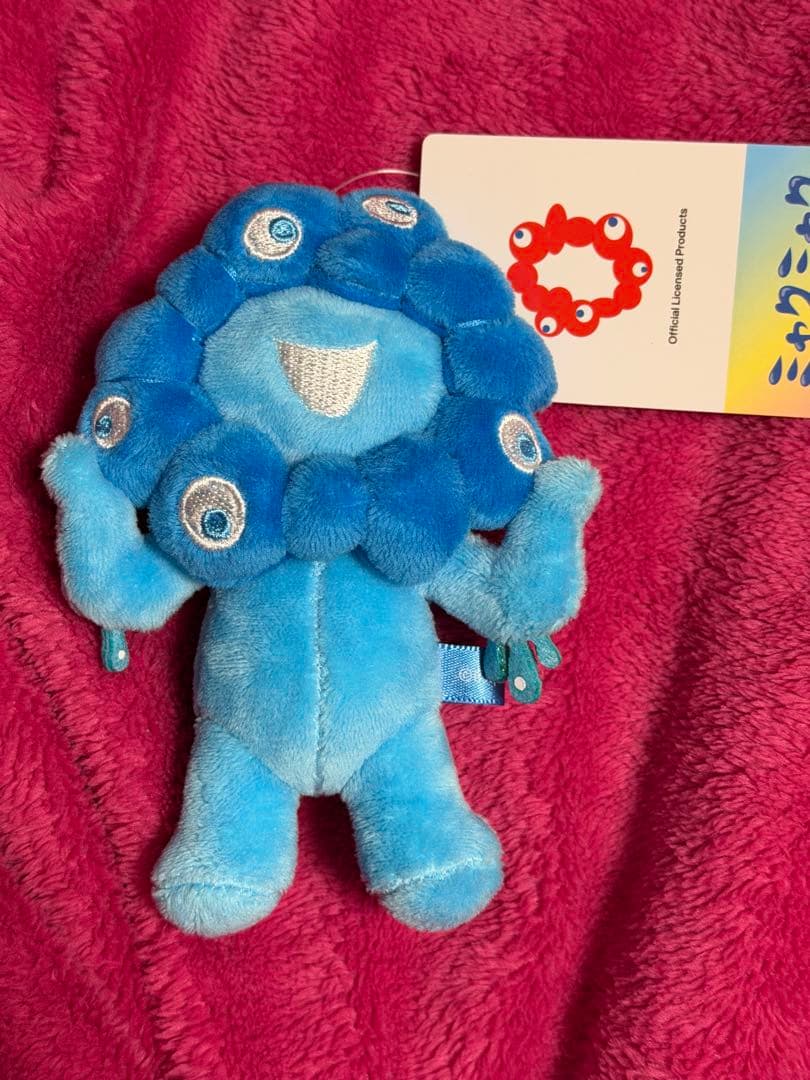 ミャクミャク推しカラーボールチェーンマスコット青 ブルー EXPO2025