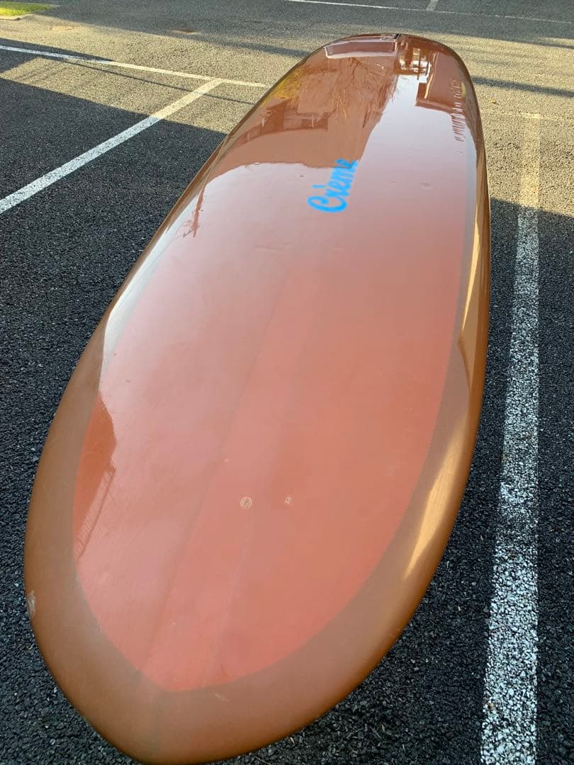 Creme Fat Cat 9.8 リーシュ フィン ハードケース付き - メルカリ