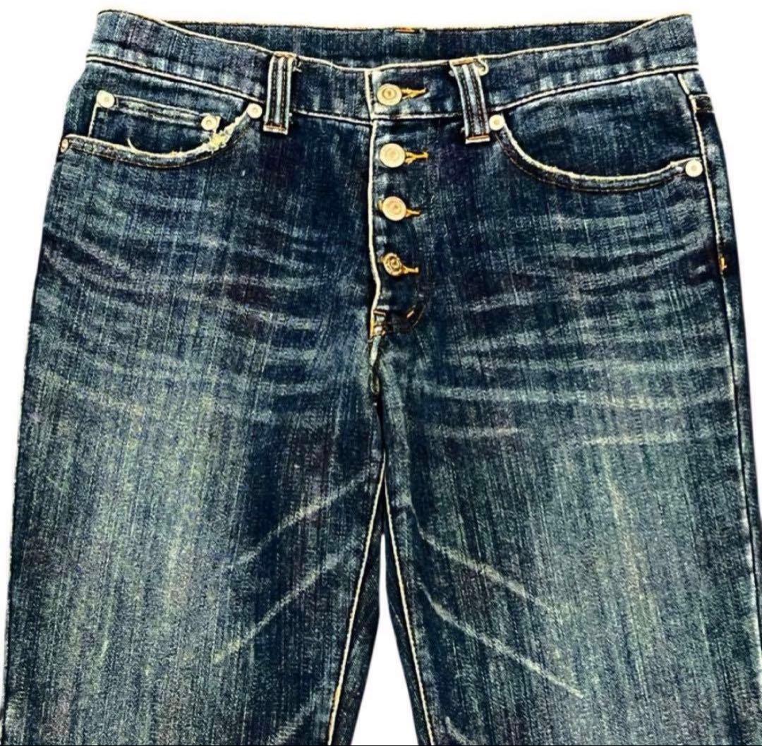 安く 買う 方法ファッション - 極美品 TORNADO MART フレアデニム M